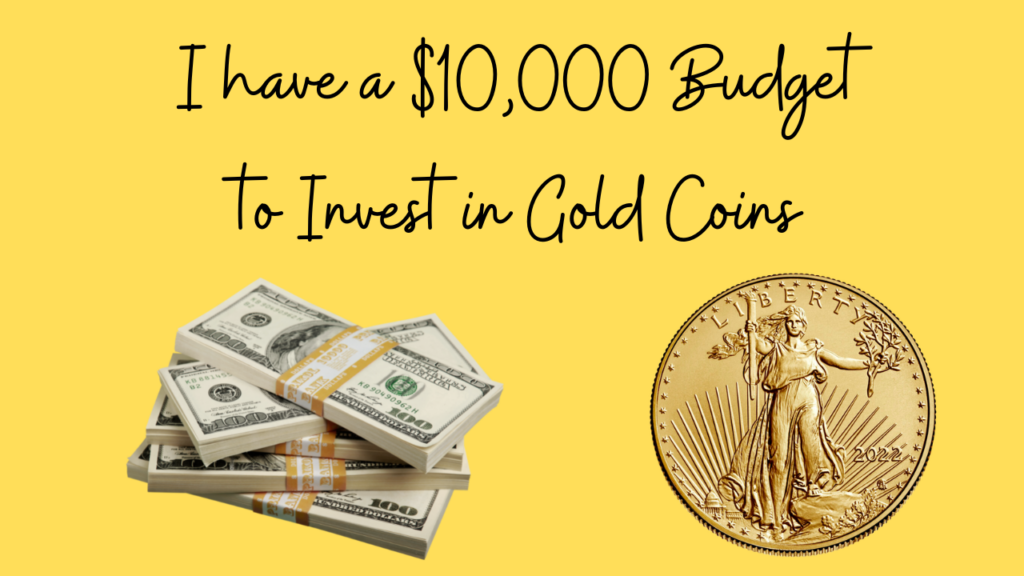picture showing $10k cash and gold coins. What Company is best to buy Gold Coins Through Online