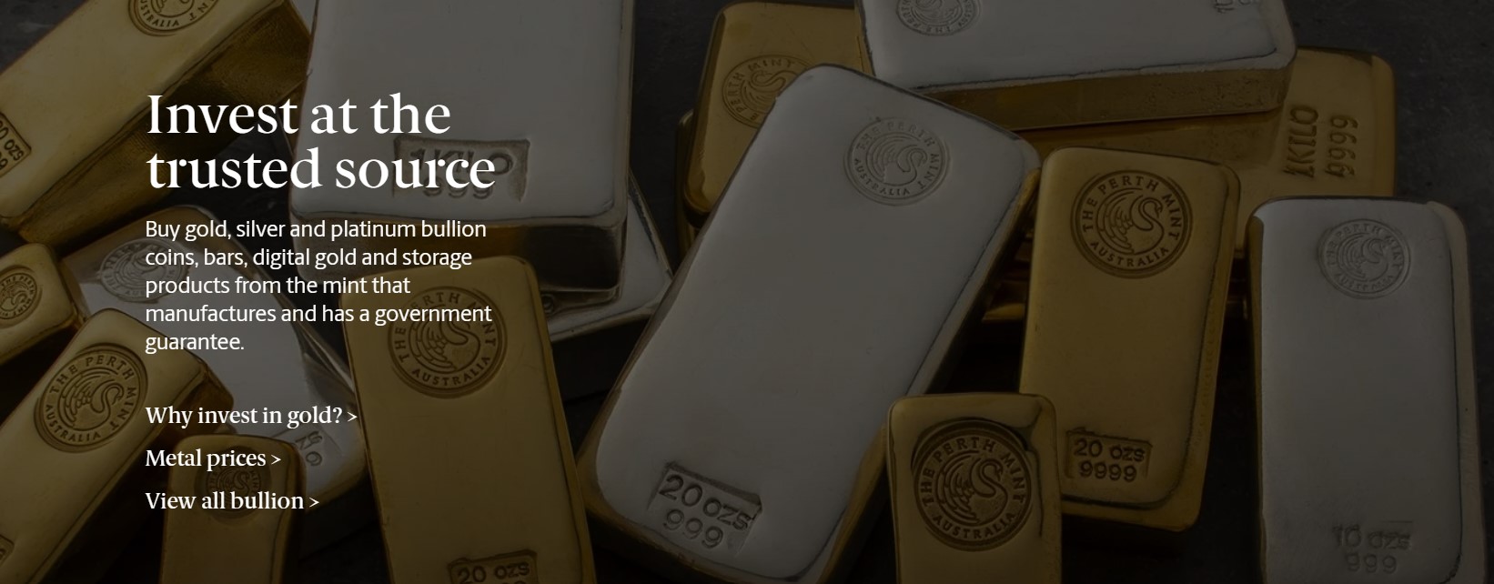 The Perth Mint - Invest at the Trusted Source What does The Perth Mint Sell?