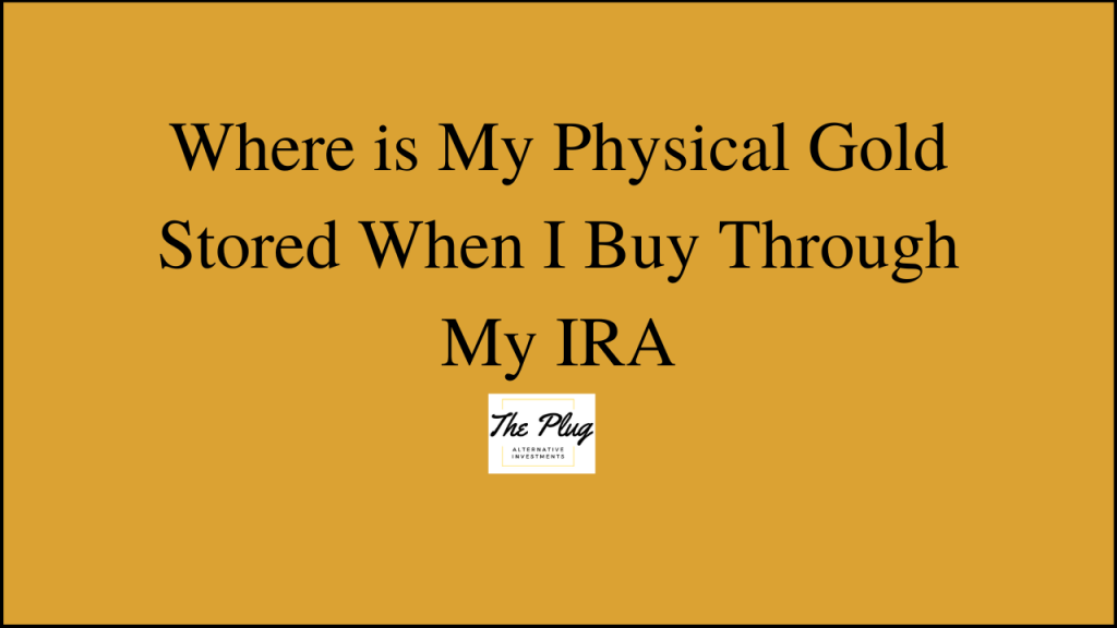 Gold Storage for SDIRA. Secure Your Precious Metals.