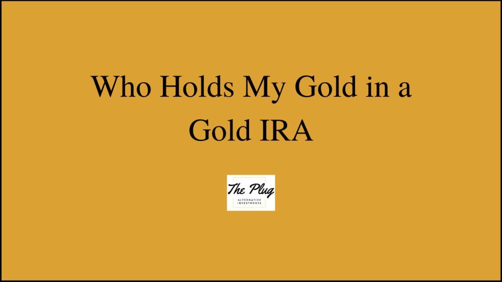 Gold Storage for IRA investment in a depository for safety and security.